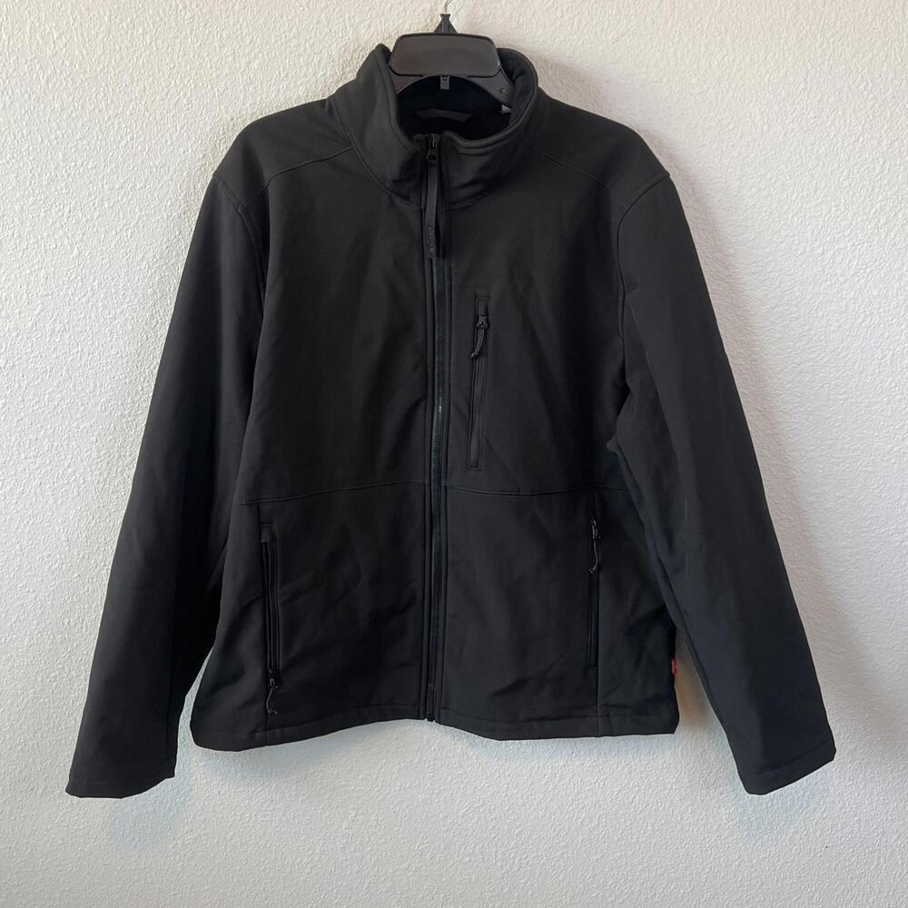Levi's Fleece Lined Jacket Black Size Large